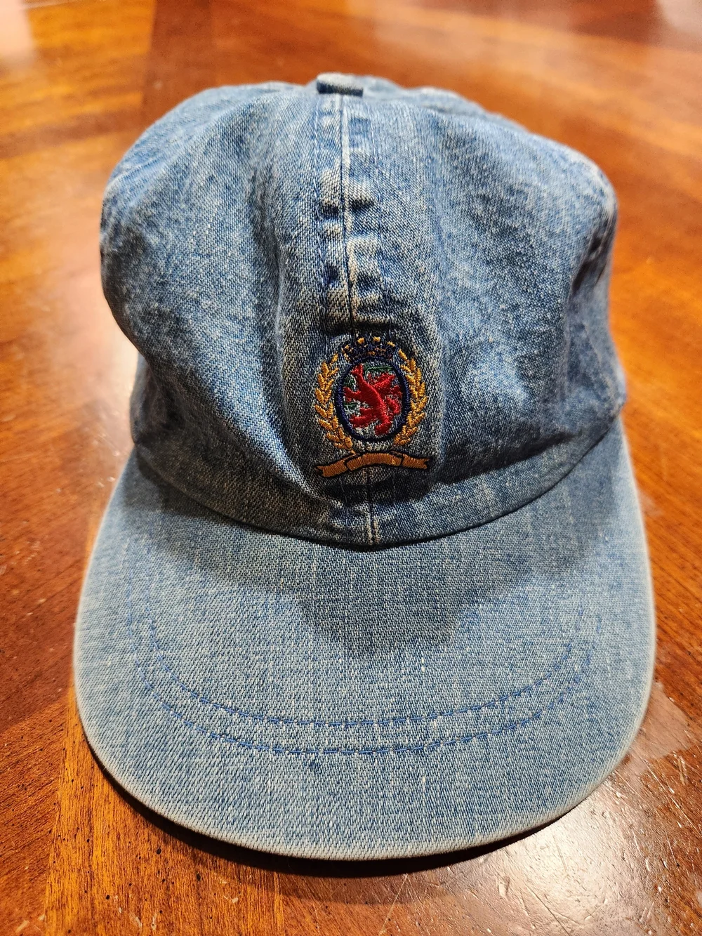 1990's Tommy Hilfiger Denim Strap Back Hat